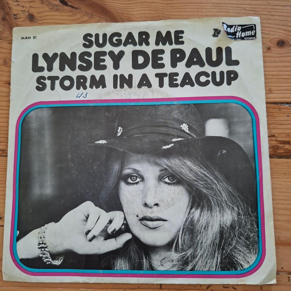 Single muziek pop Lynsey de Paul, Cd's en Dvd's, Ophalen of Verzenden, Gebruikt, Overige formaten