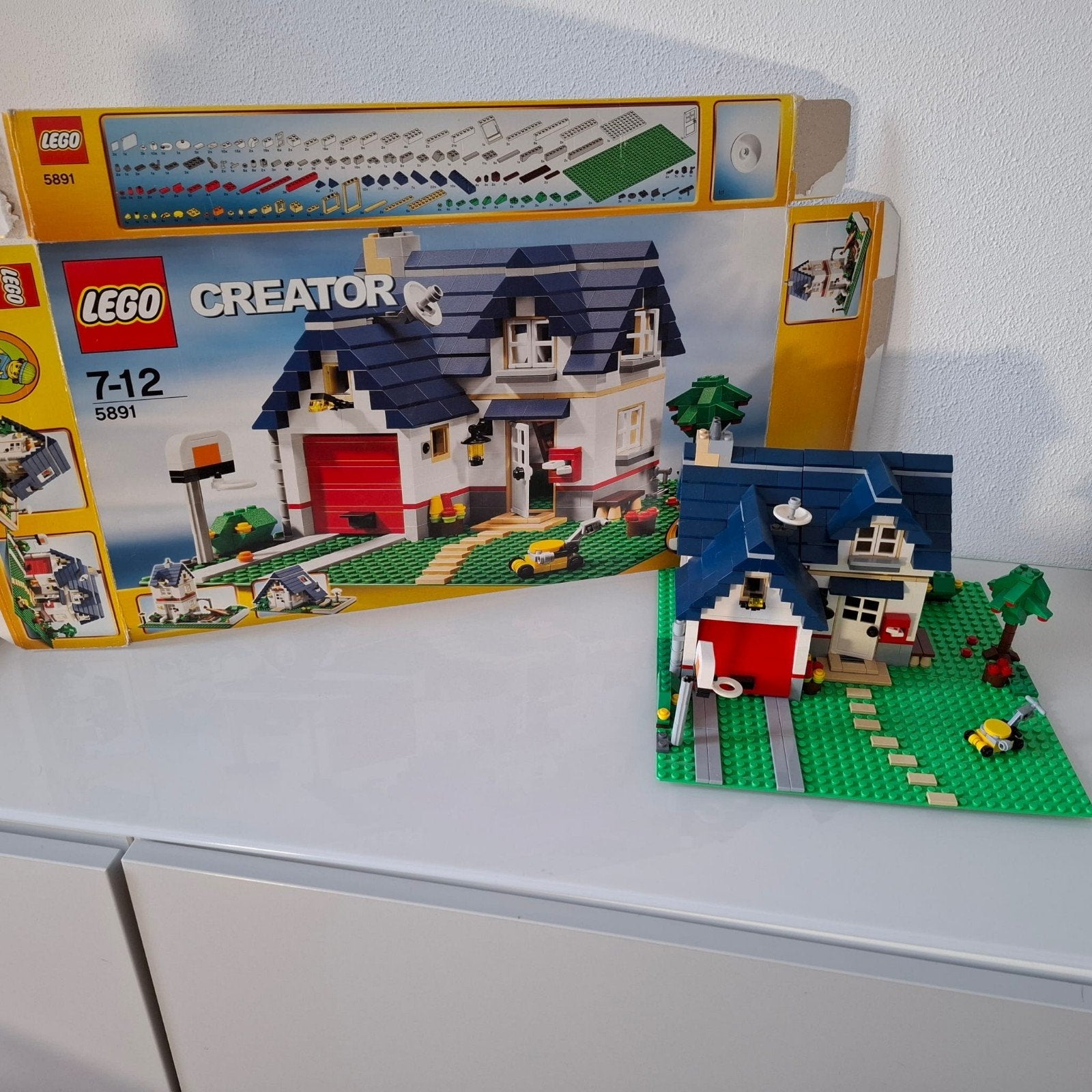 LEGO Creator 5891 Huize appelboom, Inclusief instructies, Gebruikt, Lego, Ophalen of Verzenden