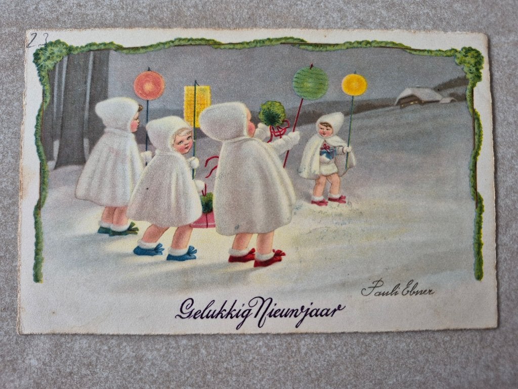 Pauli Ebner kinderkaart Nr. 26, Ophalen of Verzenden, 1920 tot 1940, Gelopen, Kinderen