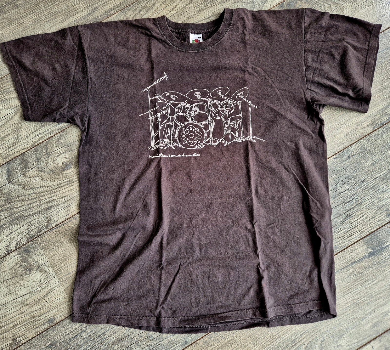 Marillion Somewhere Else Tourshirt XL, Verzamelen, Ophalen of Verzenden, Zo goed als nieuw, Kleding