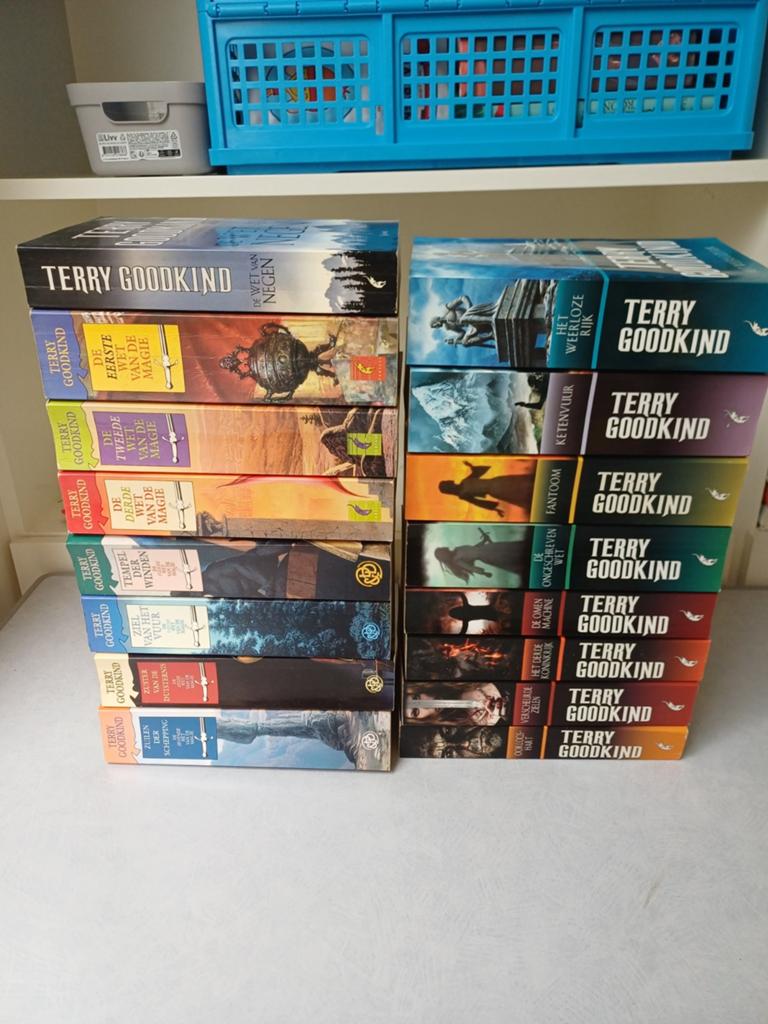 De wetten van de magie complete serie, Boeken, Ophalen of Verzenden, Gelezen, Terry Goodkind