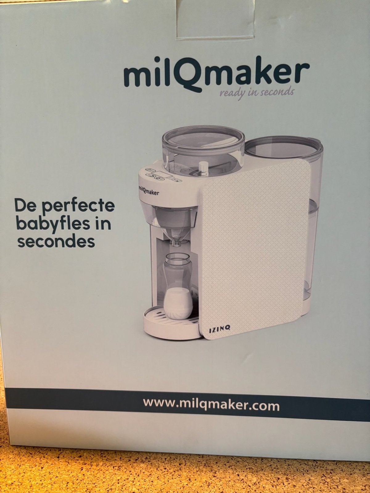 MilQmaker babyflesbereider - Snel en eenvoudig, Ophalen, Zo goed als nieuw