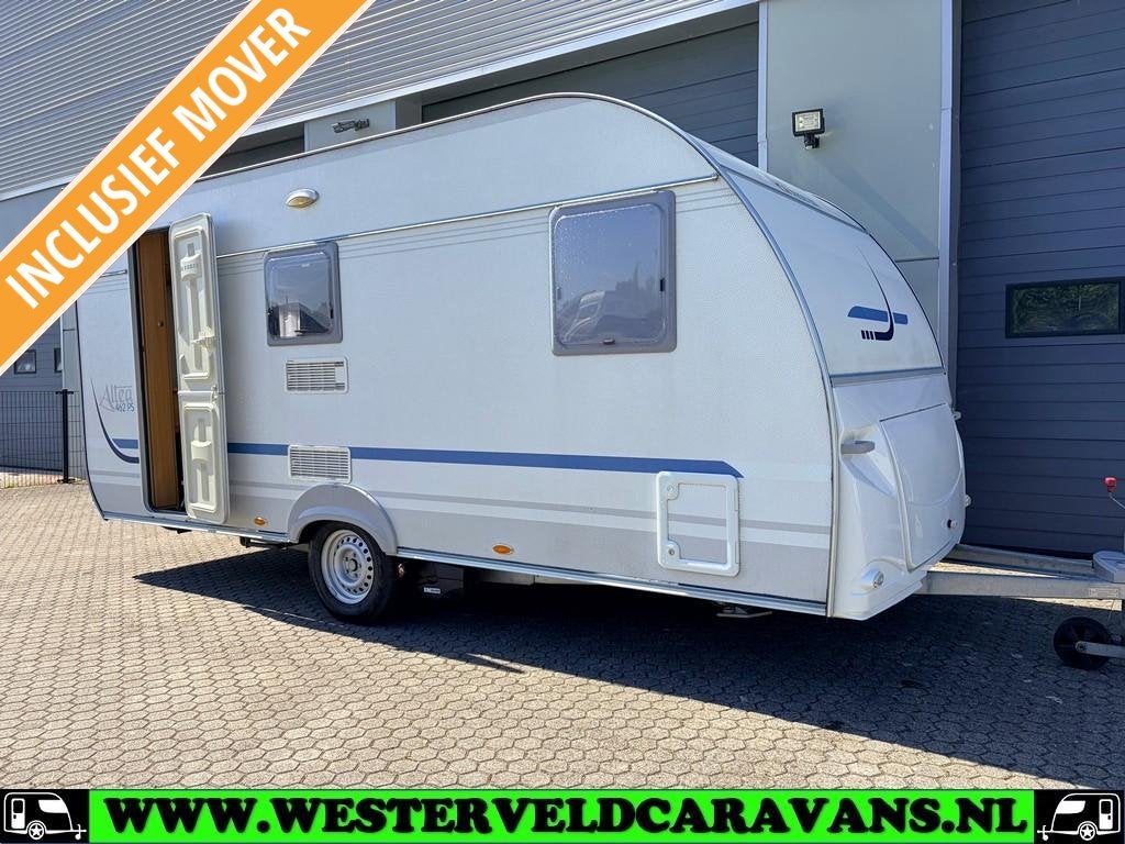 Prachtige Adria Altea 462 PS met fietsenrek, luifel en meer, Schokbreker, Bedrijf, Treinzit, 750 - 1000 kg