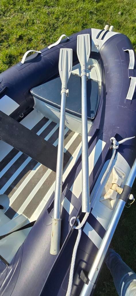 Peddels voor een Lodestar rubberboot, Ophalen, Gebruikt, Enkelbladige peddel