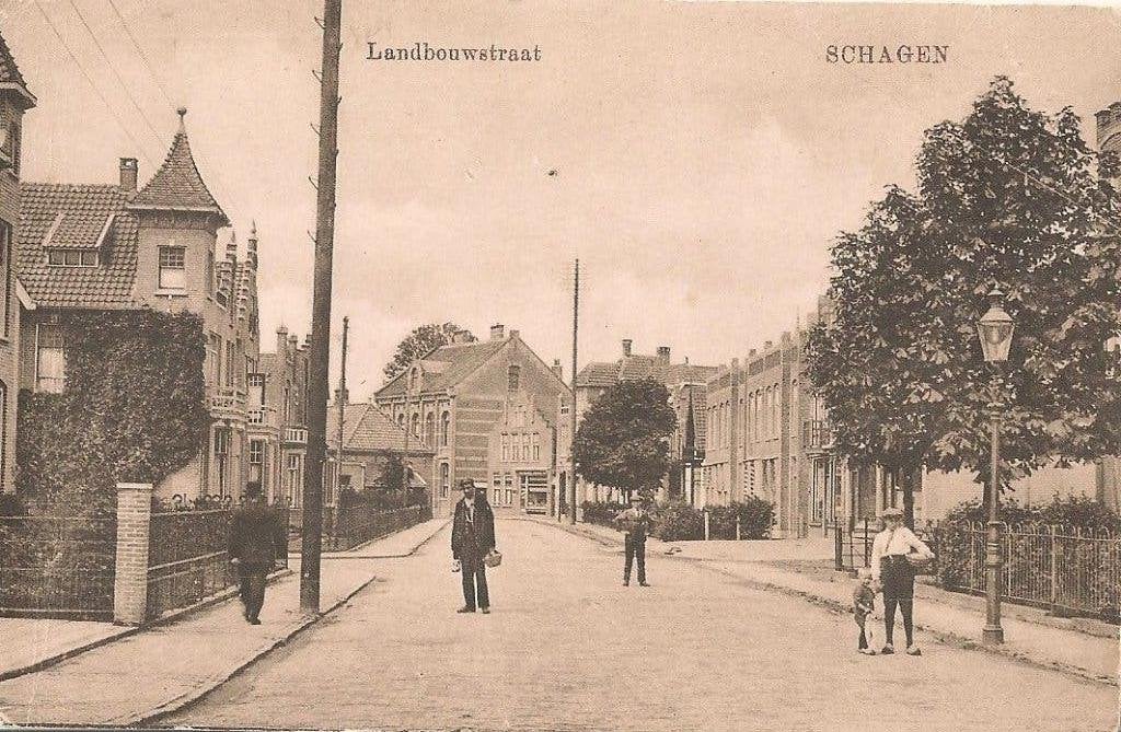 Schagen, Verzenden, 1940 tot 1960, Ongelopen, Noord-Holland