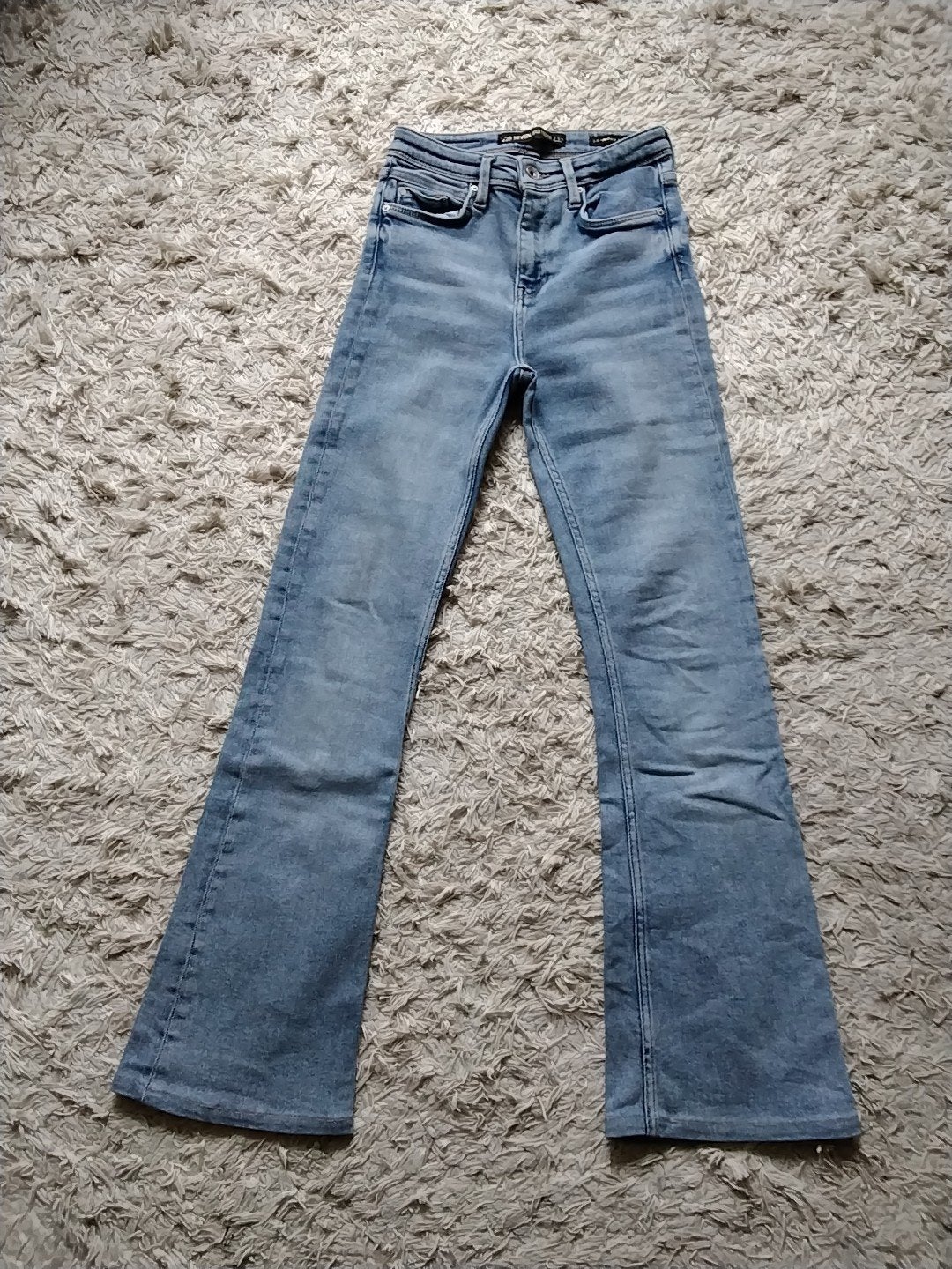 Seven Sisters blauwe flared jeans W25 L32, Kleding | Dames, Ophalen of Verzenden, Zo goed als nieuw, W28 - W29 (confectie 36)