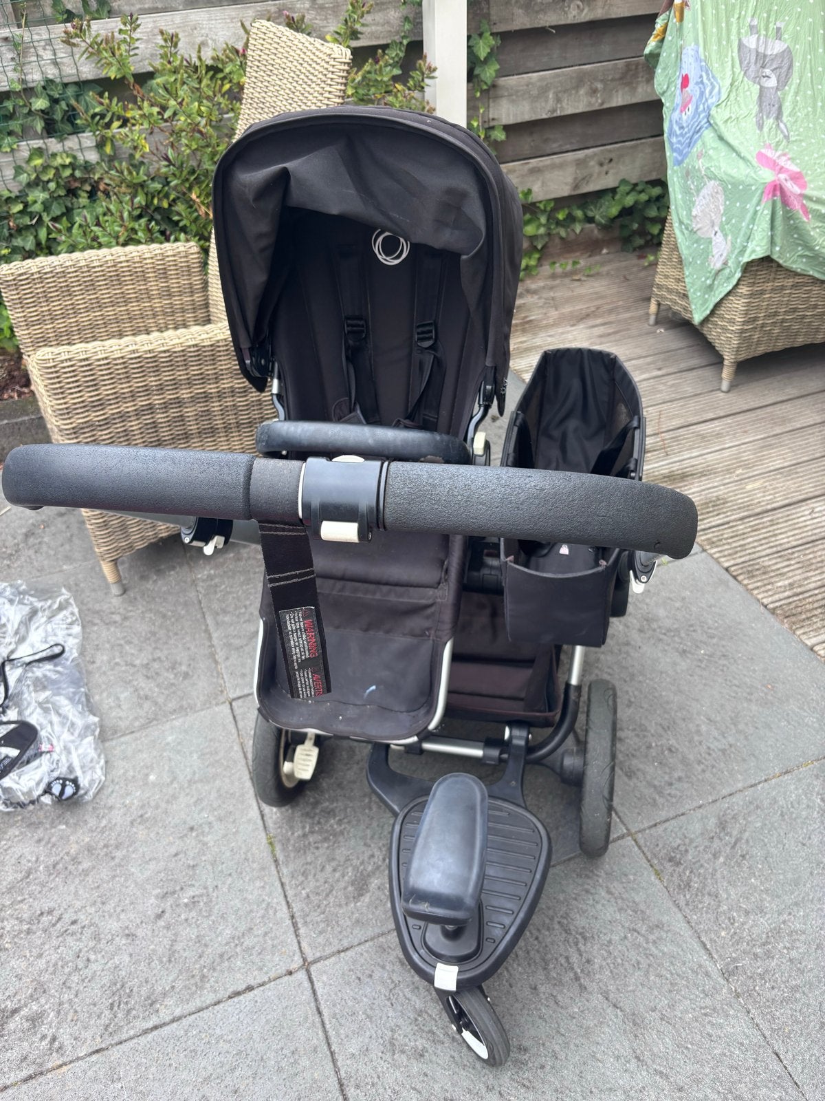 Bugaboo Donkey Duo met accessoires, Ophalen, Gebruikt, Combiwagen, Duowagen