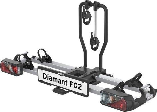 Pro-User Diamant FG2 fietsendrager – geschikt voor 2 e-bikes, Auto diversen, Fietsendragers, Nieuw, Trekhaakdrager, 2 fietsen