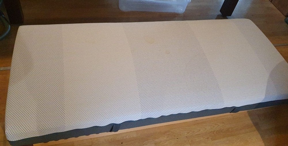 Mooi matras met wasbare tijk,210*90, Ophalen, 90 cm, Eenpersoons, Zo goed als nieuw
