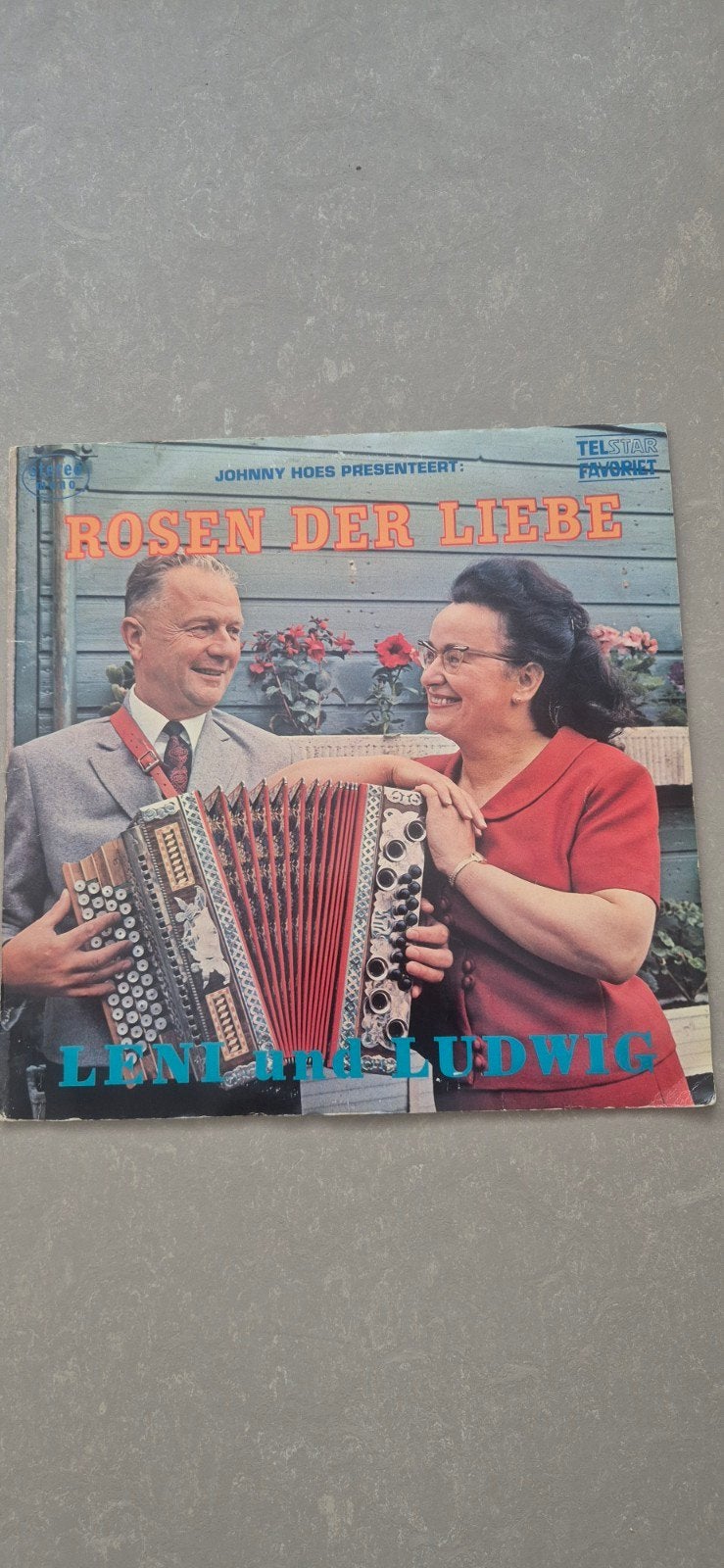 Leni und Ludwig - Rosen der Liebe LP met poster, Cd's en Dvd's, Gebruikt, Inclusief poster, Ophalen of Verzenden, 1970 - 1979