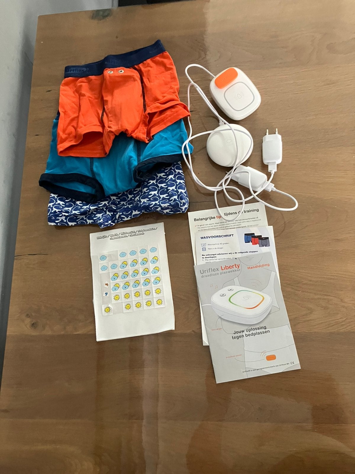 Urifoon uriflex liberty plaswekker, Kinderen en Baby's, Overige Kinderen en Baby's, Ophalen, Zo goed als nieuw