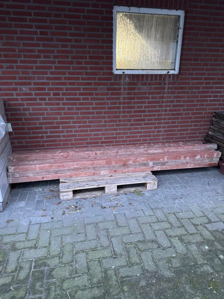 Metselprofielen - 22stuks 285 cm lang, Ophalen, Gebruikt