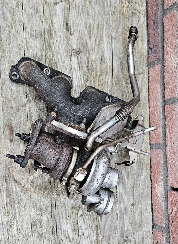 Turbo met spruitstuk van de Renault Twingo 2 GT Turbo, Ophalen, Renault
