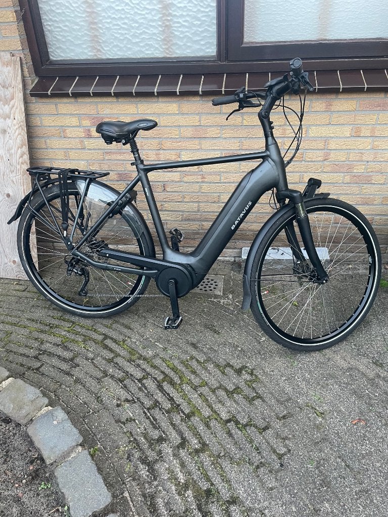 Batavus Finez Elektrische fiets motor bosch Active plus, Ophalen, Versnellingen, Batavus, 56 cm of meer