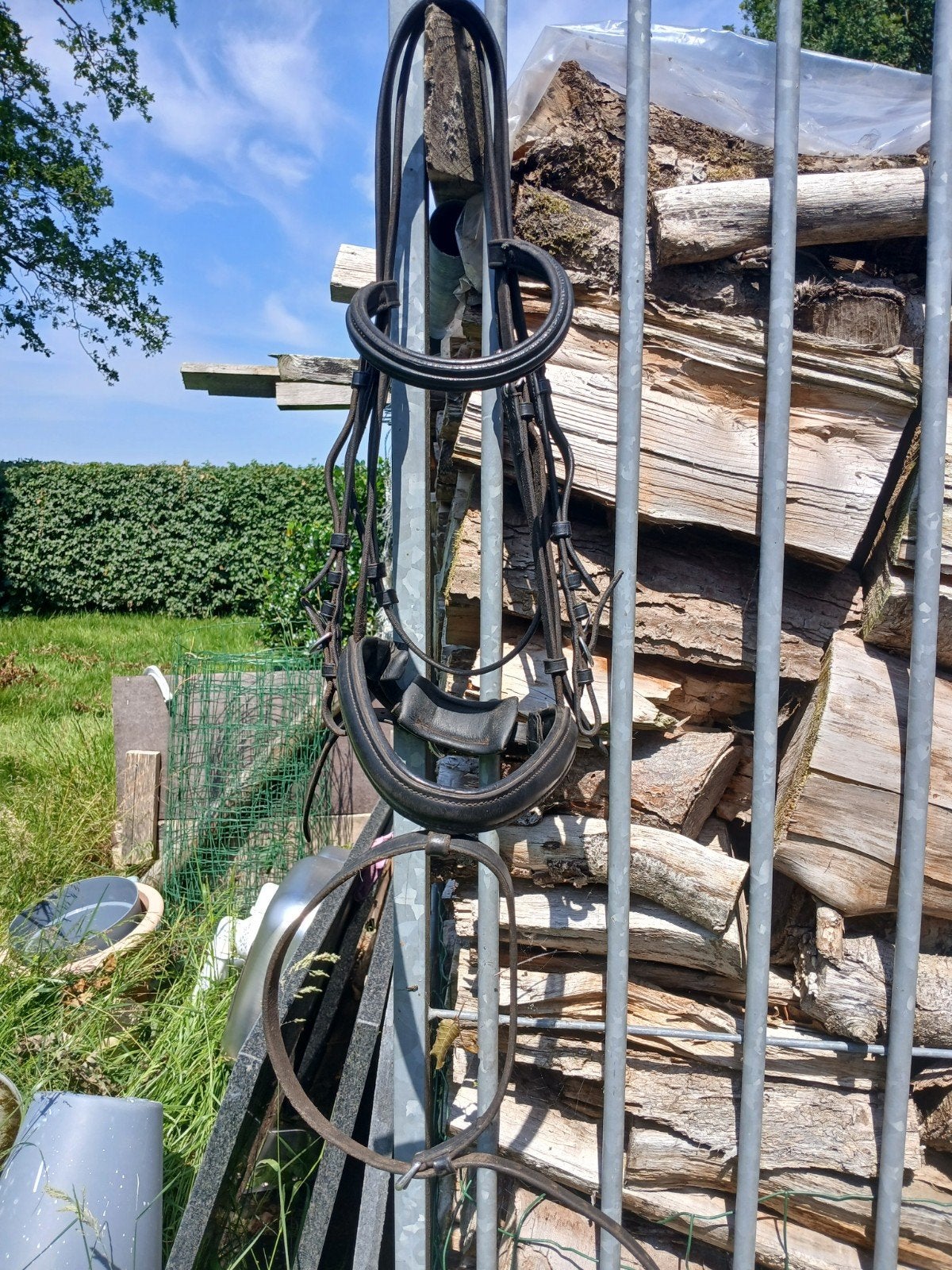 Kieffer hoofdstel zwart maat Full, Dieren en Toebehoren, Ophalen of Verzenden, Gebruikt, Dressuur