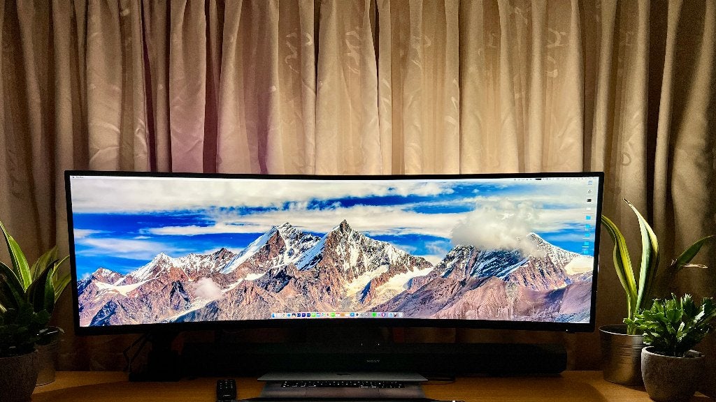 AOC AGON AG493UCX 49" Ultrawide Curved Gaming Monitor (32:9), Computers en Software, Monitoren, Gebruikt, 101 t/m 150 Hz, DisplayPort