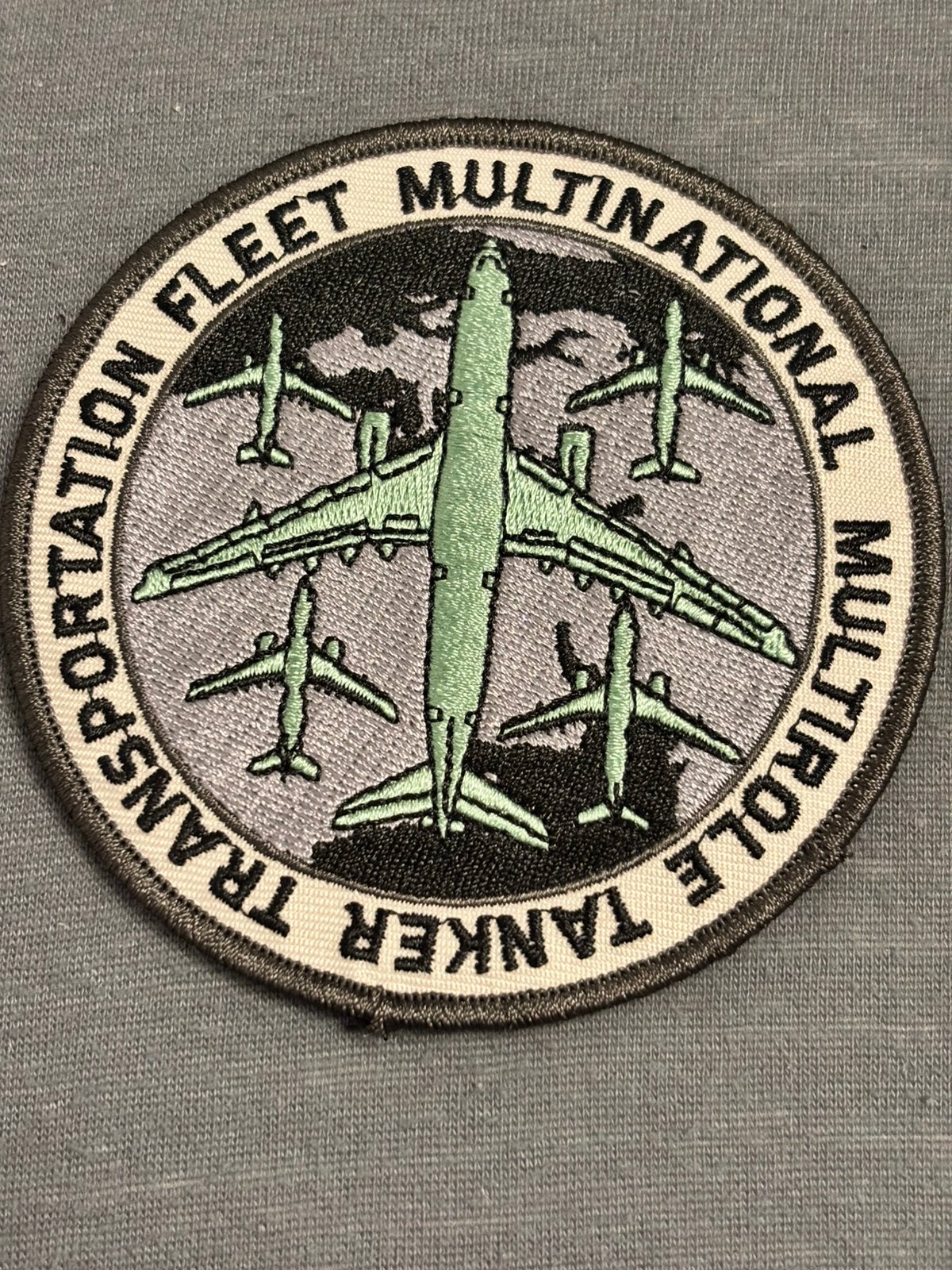 Embleem MRTT AMC eindhoven AB, Verzenden, Luchtmacht, Nederland, Embleem of Badge
