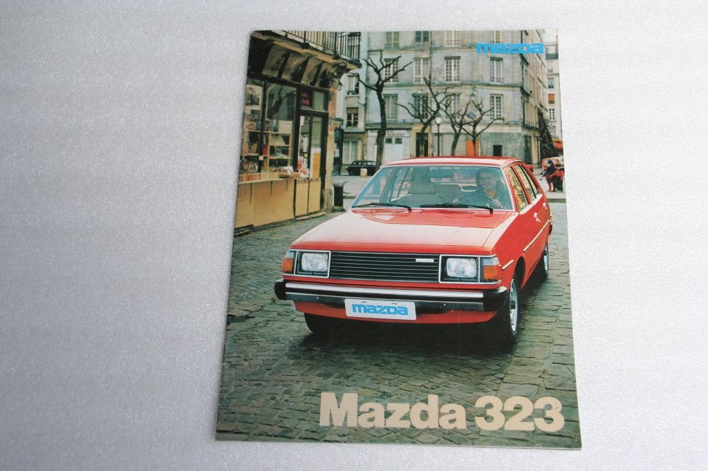 Folder Mazda 323 (08-1979) (17), Ophalen of Verzenden, Nieuw, Mazda