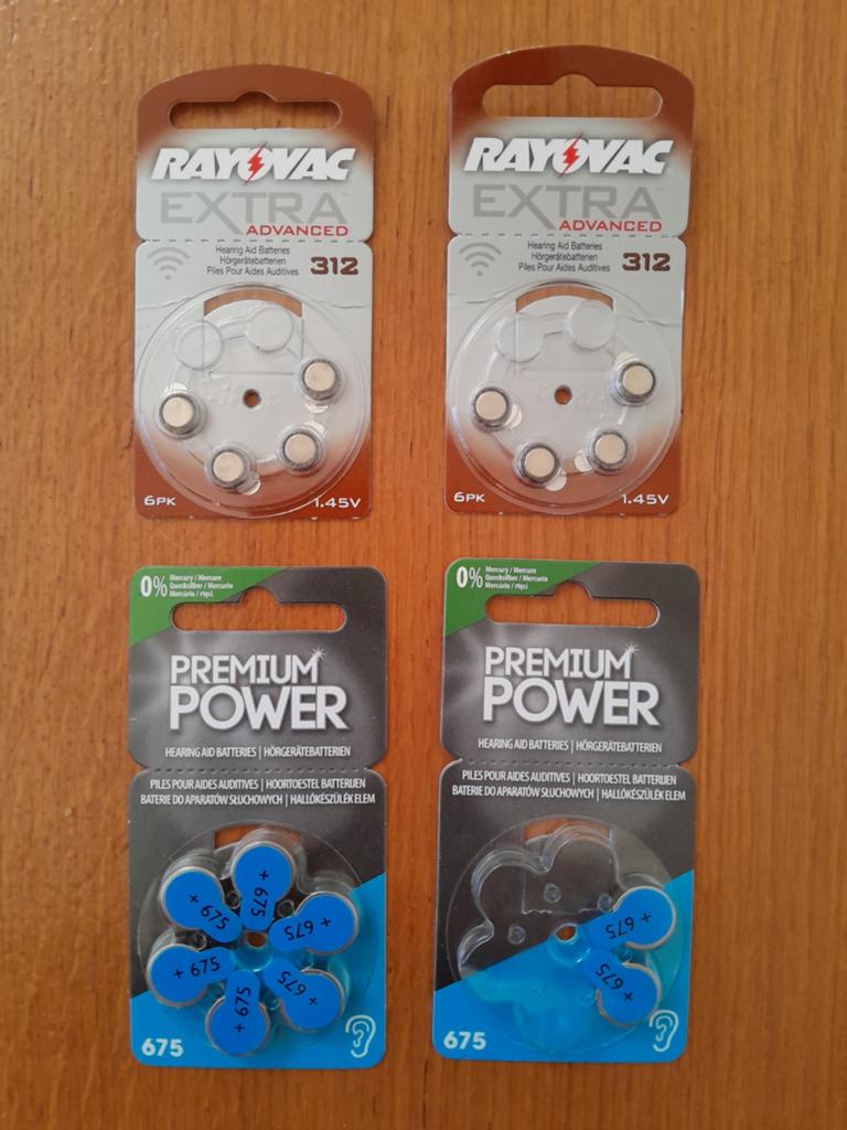 Rayovac ~ batterijen gehoorapparaat, Ophalen of Verzenden