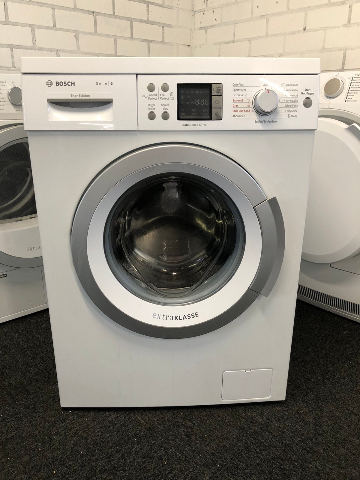 €239 A+++ 8kg Wasmachine Bosch Serie6 GARANTIE, Ophalen, Minder dan 85 cm, 8 tot 10 kg, Kort programma