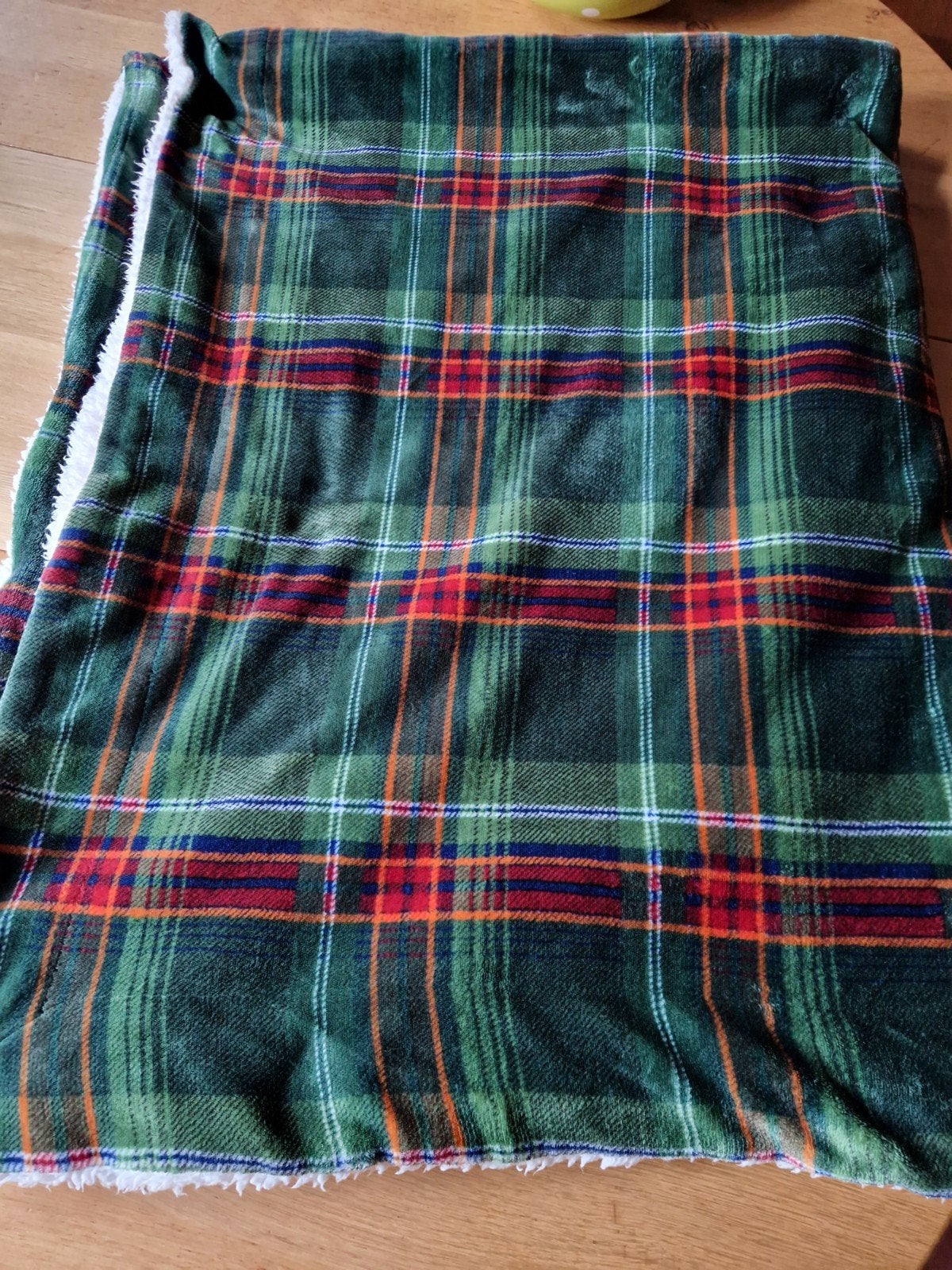 GROEN TEDDY  PLAID, Ophalen of Verzenden, Groen, Fleece, 180 cm