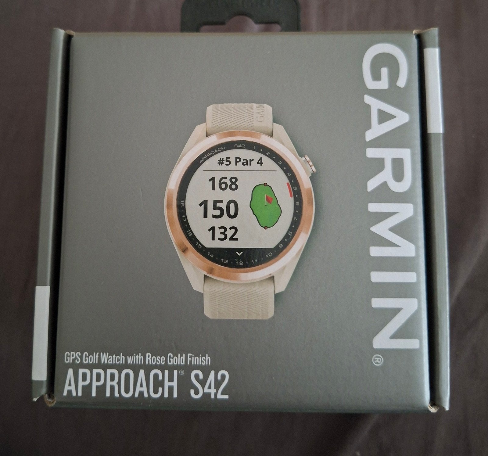 Garmin Approach S42 golfhorloge, Ophalen of Verzenden, Zo goed als nieuw, Wit, Android