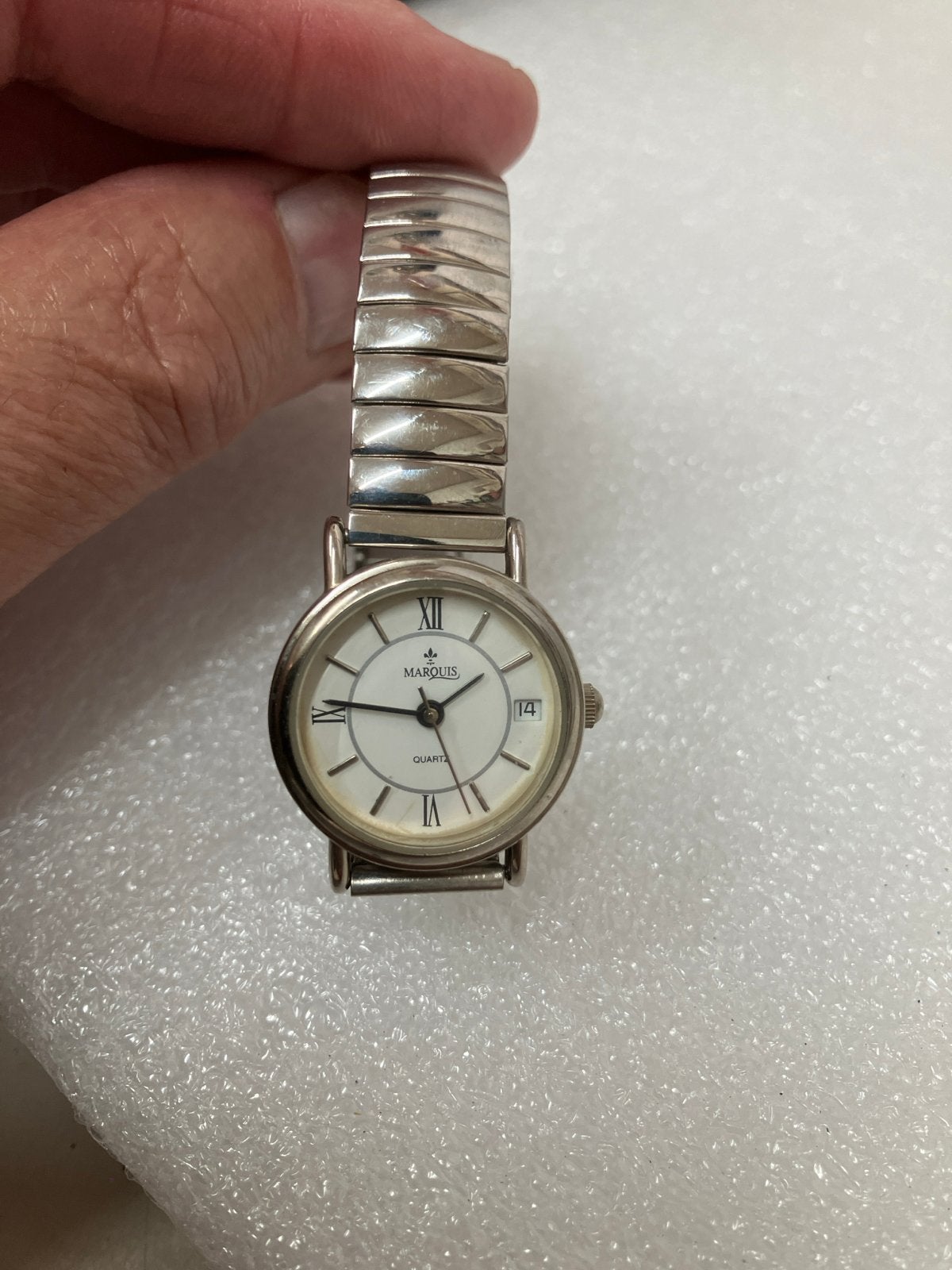 Marquis Dames Horloge - Elegant en Tijdloos Design, Overige merken, Gebruikt, Staal, Polshorloge