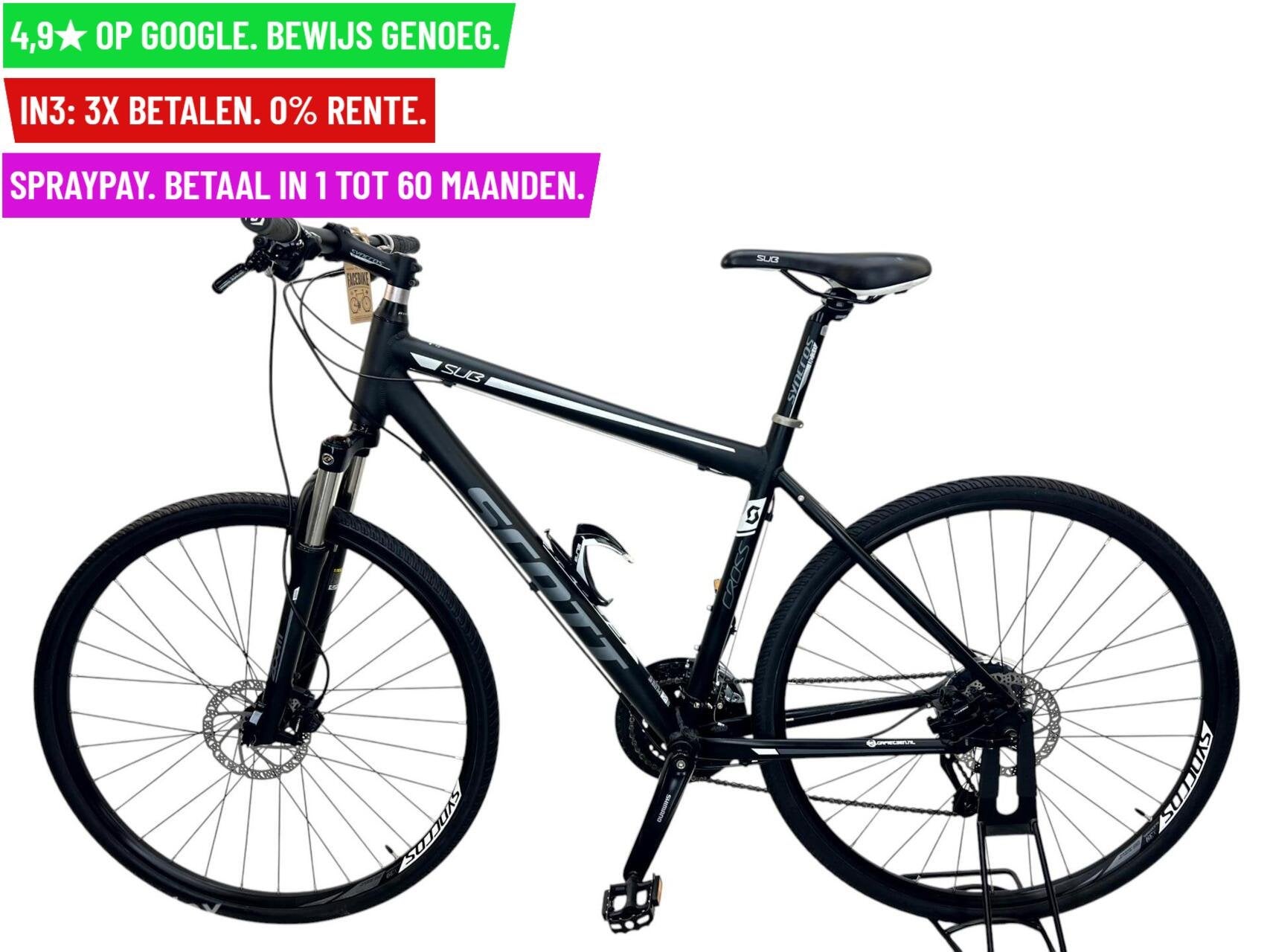 Herenfiets Scott Cross 28"/51cm/24ver - Garantie/Levering, Overige merken, 9713 Bv Groningen, Gebruikt, Facebikenl@gmail.com