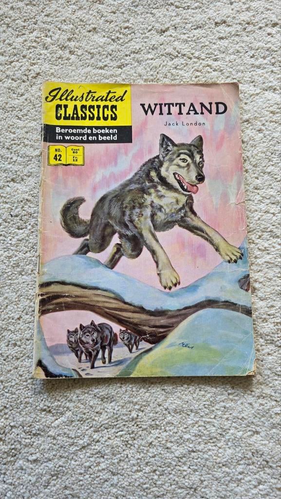 Illustrated Classics: Wittand - Jack London (Nr. 42), Boeken, Eén stripboek, Ophalen of Verzenden, Gelezen, Jack London
