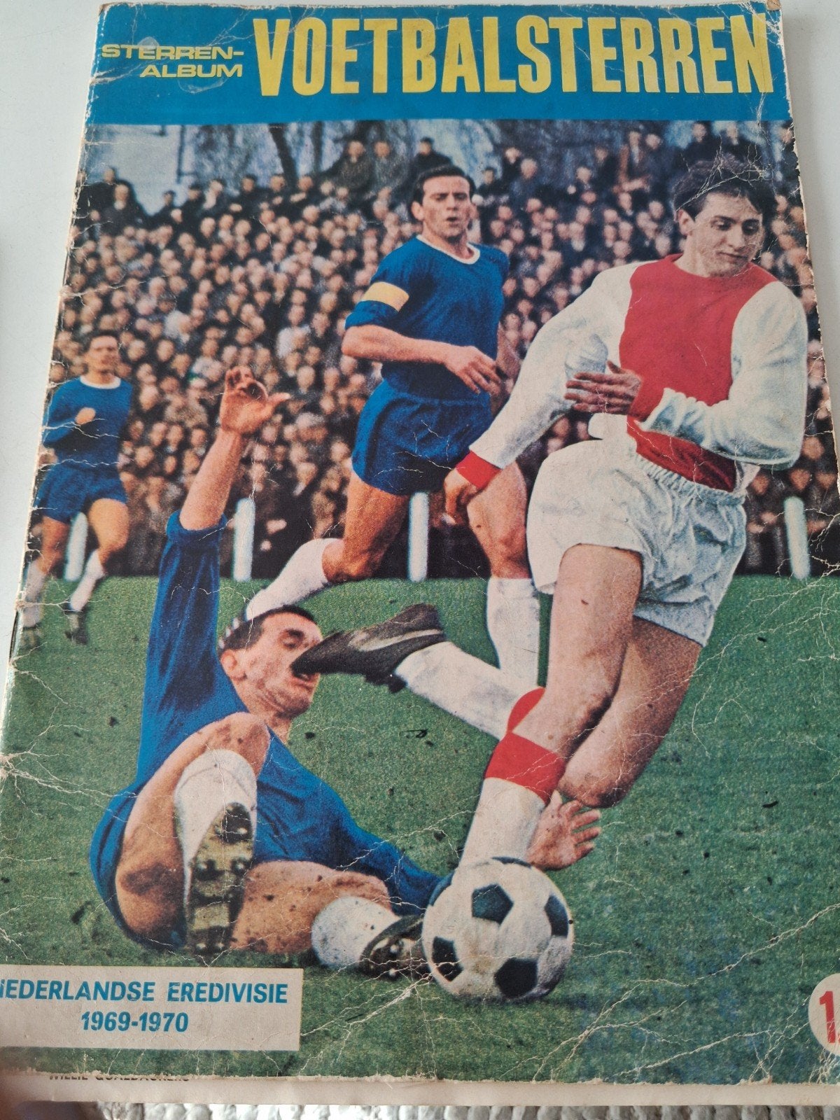 Vintage Voetbalsterren Album Eredivisie 1969-1970, Ophalen of Verzenden, Gebruikt, Boek of Tijdschrift