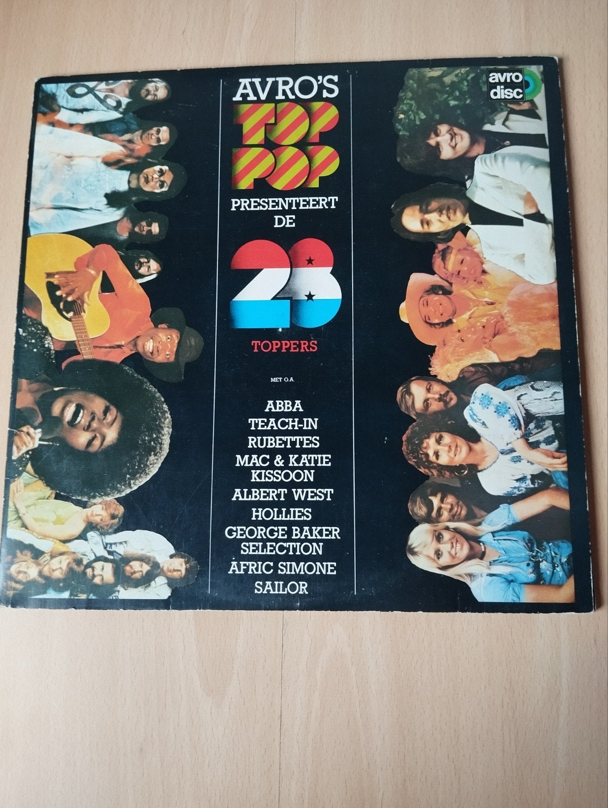 AVRO's Toppop Presenteert de 28 Toppers (1975) Dubbel-LP, Cd's en Dvd's, Gebruikt, Pop, Ophalen of Verzenden, 12 inch