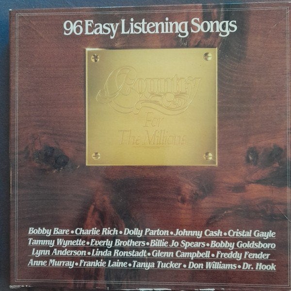 Box - Set Various ‎– 96 Easy Listening Songs (Country, Boxset, Gebruikt, Ophalen of Verzenden, Pop