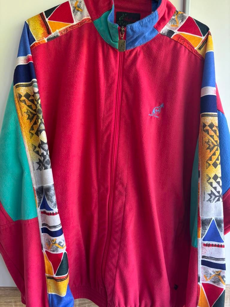 90s Australian badstof jasje gabber, Kleding | Heren, Jassen | Zomer, Ophalen of Verzenden, Zo goed als nieuw, Maat 48/50 (M)