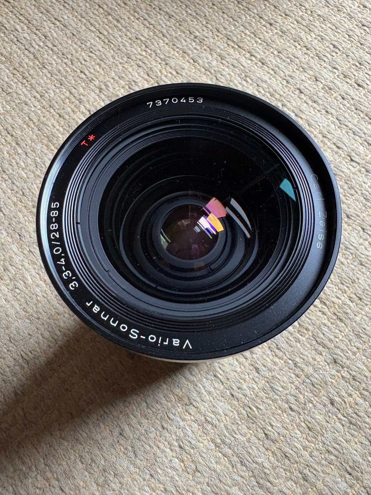 Carl Zeiss Vario-Sonnar T* 3.3-4.0 28-85 EF-mount, Ophalen of Verzenden, Lensdoppen, Overige vattingen, Zo goed als nieuw