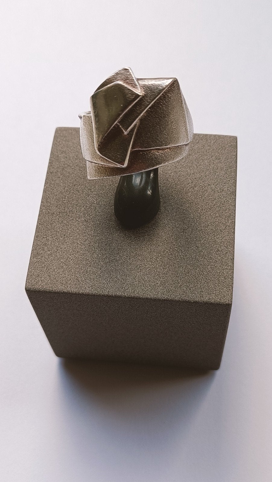 Zilveren ring Lapponia Origami, Verzenden, Zilver, Ring