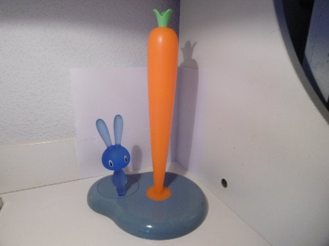 Alessi Bunny & Carrot Keukenrolhouder, Ophalen of Verzenden