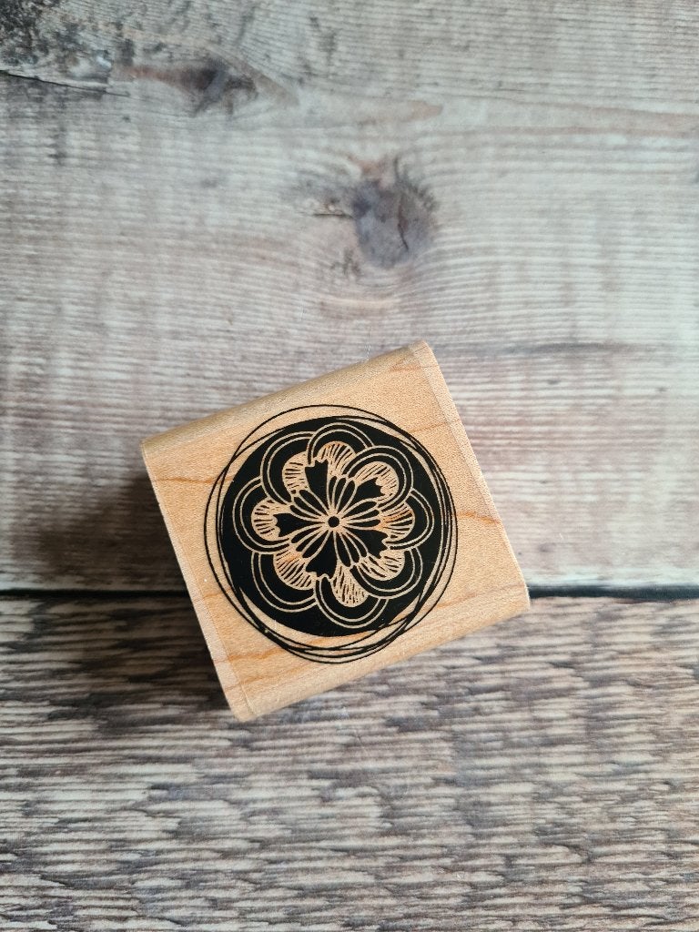 Ludiec Different Colors stempel Tropical Flower NIEUW, Hobby en Vrije tijd, Stempelen, Ophalen of Verzenden, Nieuw, Houten stempel