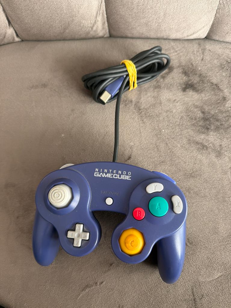 Nintendo Gamecube controller blauw, Ophalen of Verzenden, Met 1 controller