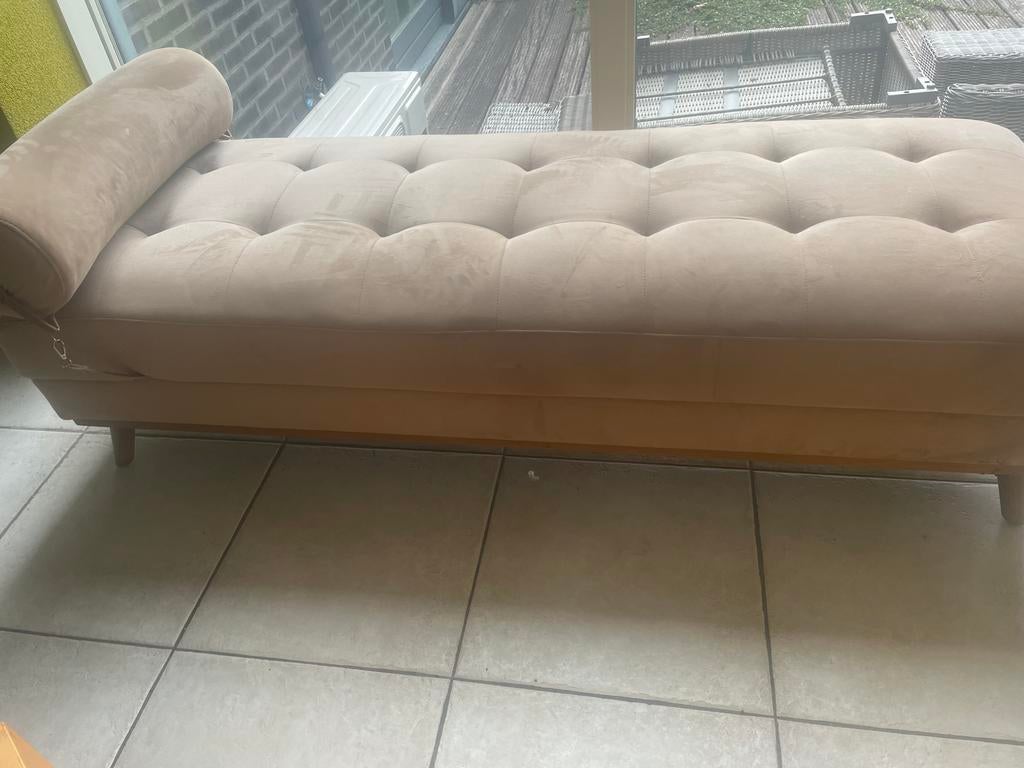 Stijlvolle Rivièra Maison chaise longue - Zo goed als nieuw, Ophalen of Verzenden, Zo goed als nieuw, Tweepersoons