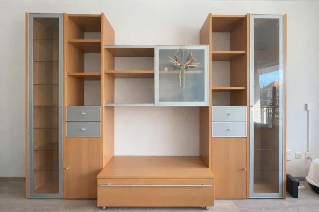 Now! by Hülsta wandmeubel | vitrines + TV-opstelling | 298cm, Ophalen, 250 tot 300 cm, Gebruikt, 200 cm of meer