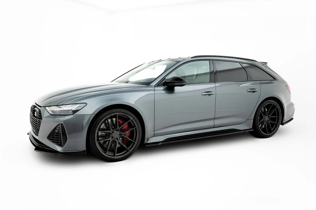 Voorlip spoiler sideskirt diffuser - Audi RS6 C8 18-23