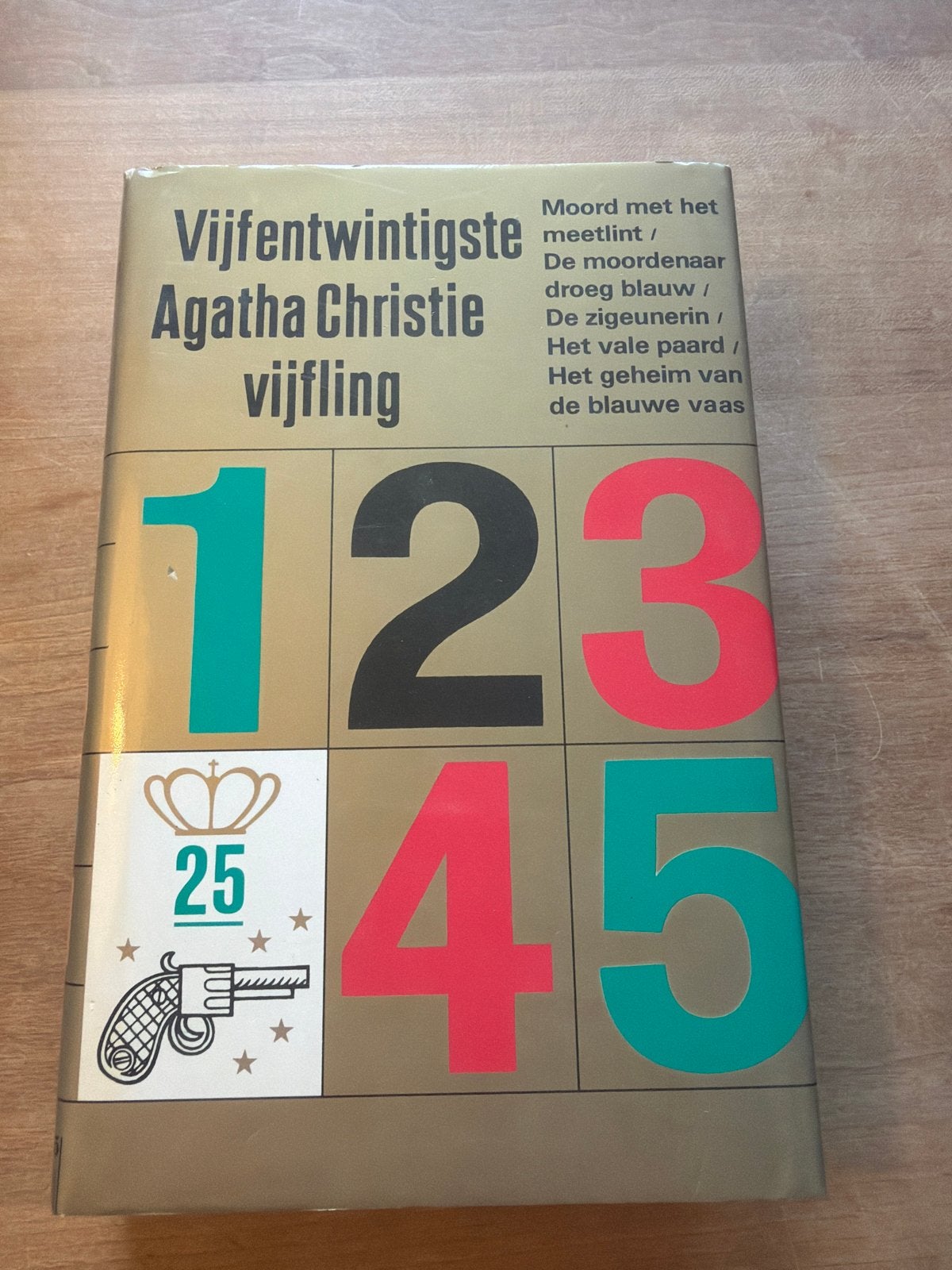 Agatha Christie Vijfentwintigste Vijfling - 5 spannende roma, Ophalen of Verzenden, Gelezen