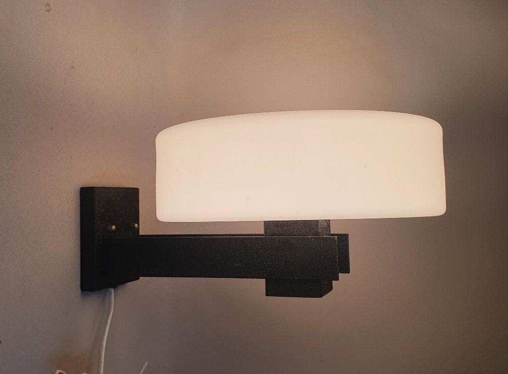 wandlamp raak amsterdam design lamp, Huis en Inrichting, Lampen | Wandlampen, Ophalen, Zo goed als nieuw, Glas