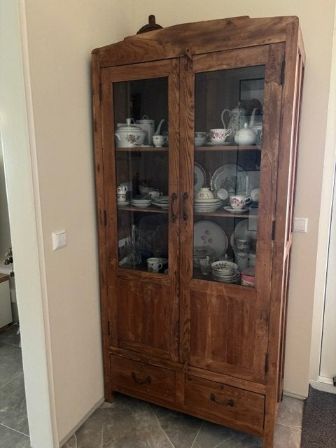 kast, servies kast, Ophalen, Gebruikt, Met deur(en), 50 tot 100 cm