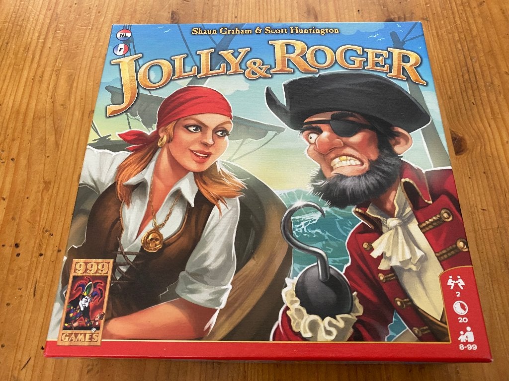 Jolly & Roger bordspel, Ophalen, Gebruikt, 999 Games