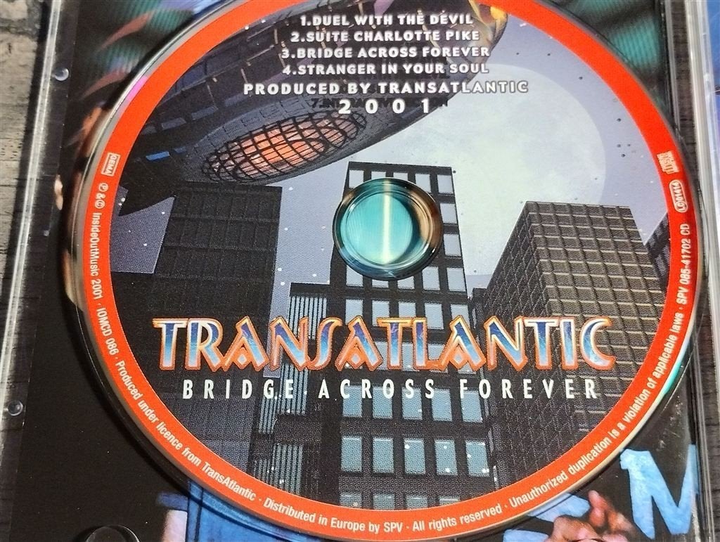 TransAtlantic - Bridge Across Forever, Cd's en Dvd's, Ophalen of Verzenden, Zo goed als nieuw, Poprock