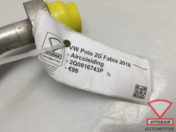 vw polo 2g fabia 2018 aircoleiding airco leiding 2q0816743p, Gebruikt, Volkswagen, Volkswagen AG, Berliner Ring 2
38440  Wolfsburg, DE