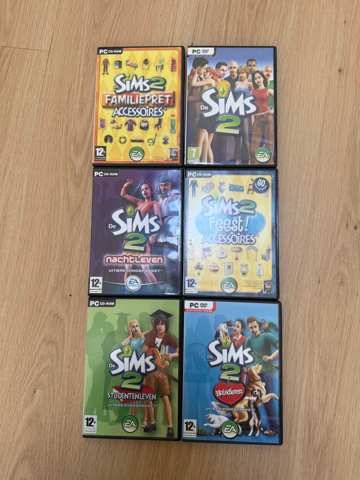 Sims 2 + 5 uitbreidingspakketten, Spelcomputers en Games, Games | Pc, 1 speler, Ophalen of Verzenden, Zo goed als nieuw, Vanaf 12 jaar