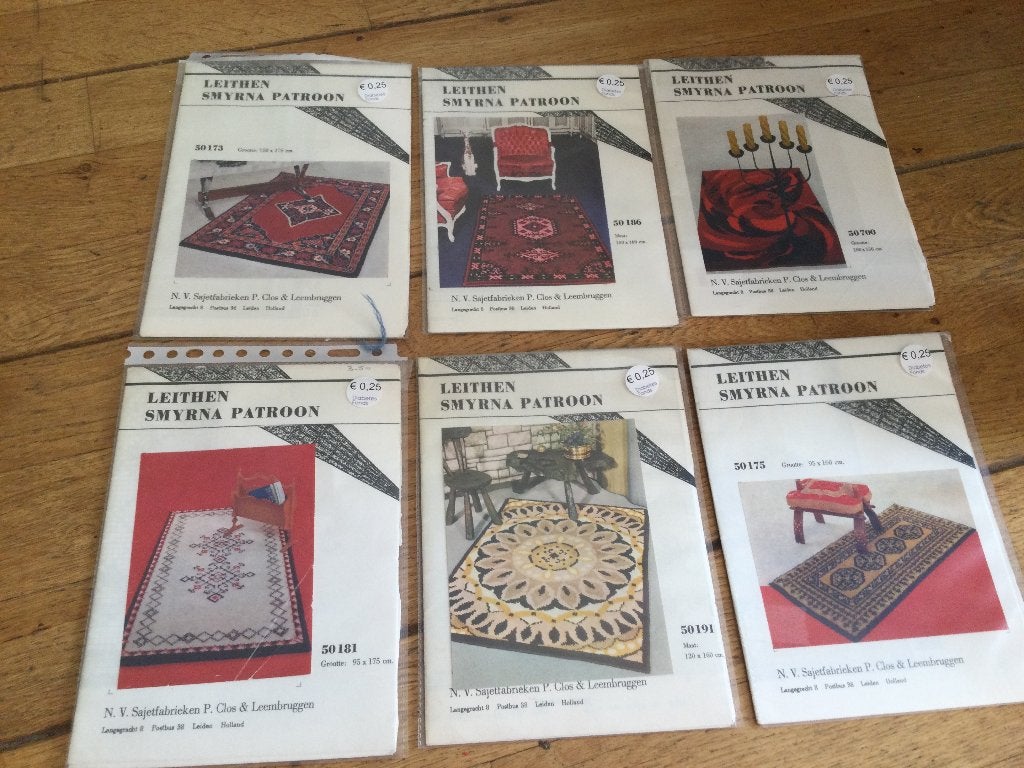 Smyrna patronen, Ophalen of Verzenden, Zo goed als nieuw, Handborduren, Patroon