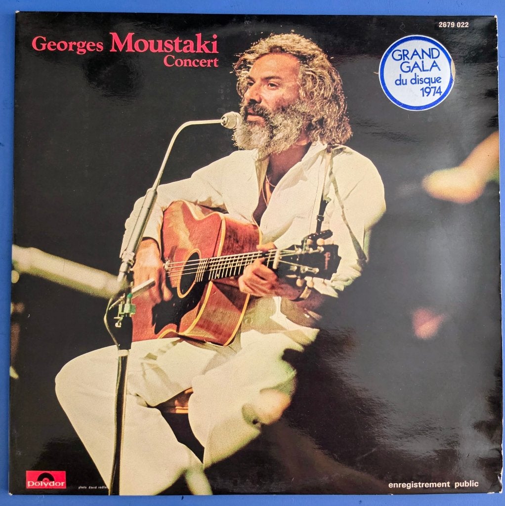 Georges Moustaki dubbel lp, Gebruikt, Ophalen of Verzenden, Dubbel-LP, 12 inch